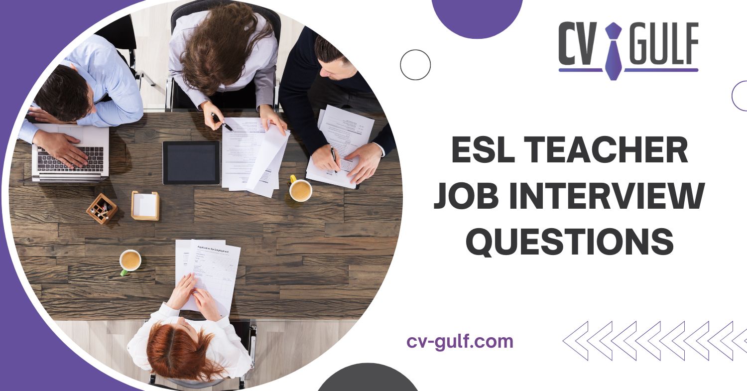 ESL teacher job interview questions