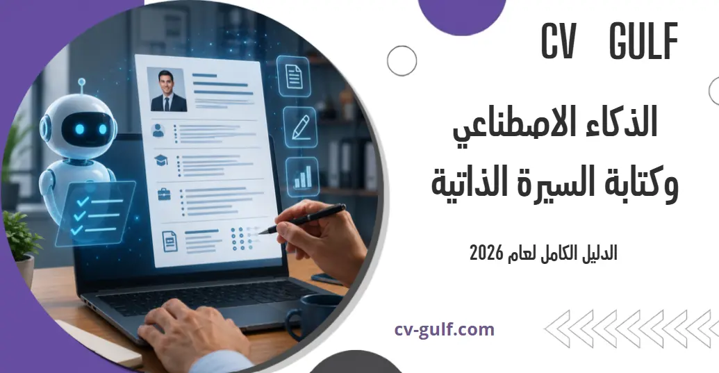كتابة السيرة الذاتية بالذكاء الاصطناعي
